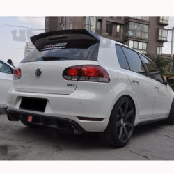 Спойлер антикрило за Volkswagen Golf 5 (2003-2008) GTI / Opel Astra H (2004-2008) GTC - черен гланц