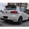 Спойлер антикрило за Volkswagen Golf 5 (2003-2008) GTI / Opel Astra H (2004-2008) GTC - черен гланц