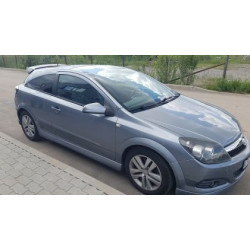 Спойлер антикрило за Volkswagen Golf 5 (2003-2008) GTI / Opel Astra H (2004-2008) GTC - черен гланц