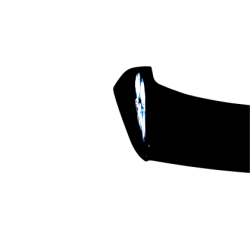 Спойлер антикрило за Volkswagen Golf 6 (2008-2013) GTI OSR Style - черен гланц