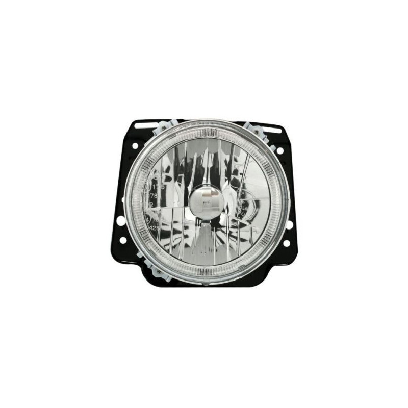 Кристални фарове за VW Golf 2 - с ангелски очи