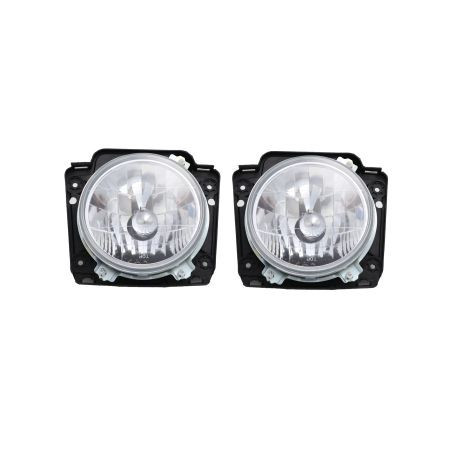 Кристални фарове за VW Golf 2 - хром