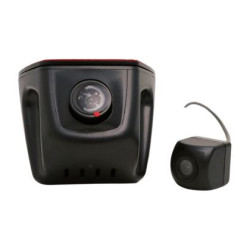 Видеорегистратор DVR 1080 FULL HD за скрит монтаж зад огледалото с 2 камери за запис - USB