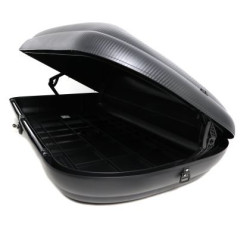 Автобокс Art Plast 133x77.8x34.5cm с ключ, 320 литра - черен карбон
