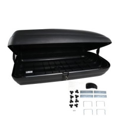 Автобокс Art Plast 133x77.8x34.5cm с ключ, 320 литра - черен карбон