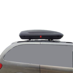 Автобокс Art Plast 169x79x37.5cm с ключ, 400 литра - черен карбон