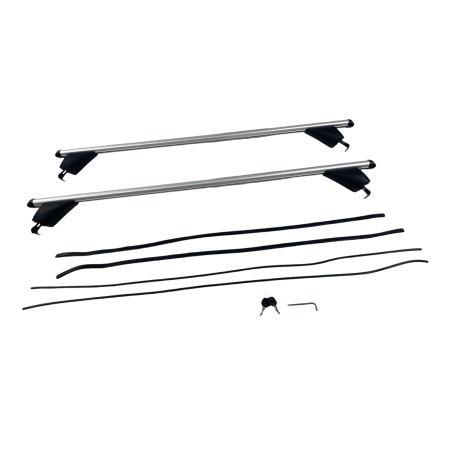 Греди напречни за багажник за кола - за вградени покривни релси без отвор - 120см