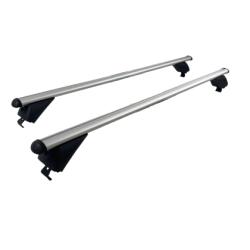 Греди напречни за багажник за кола - за вградени покривни релси без отвор - 120см, с ключ