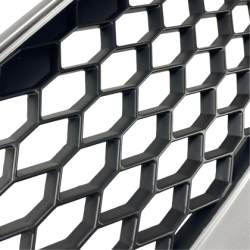 Решетка без емблема AUDI TT (1998-2005) - RS LOOK - хром