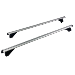 Греди напречни за багажник за кола - за вградени покривни релси без отвор - 120см, с ключ