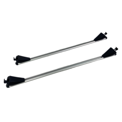 Греди напречни за багажник за кола - за вградени покривни релси без отвор - 120см, с ключ