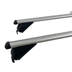 Греди напречни за багажник за кола - за вградени покривни релси без отвор - 120см, с ключ