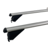 Греди напречни за багажник за кола - за вградени покривни релси без отвор - 120см, с ключ