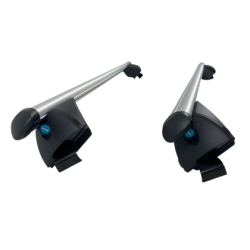 Греди напречни за багажник за кола - за вградени покривни релси без отвор - 120см, с ключ