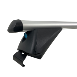 Греди напречни за багажник за кола - за вградени покривни релси без отвор - 120см, с ключ