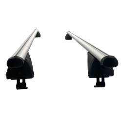 Греди напречни за багажник за кола - за вградени покривни релси без отвор - 120см, с ключ