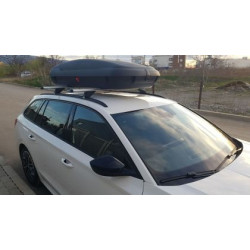 Греди напречни за багажник за кола - за вградени покривни релси без отвор - 120см, с ключ