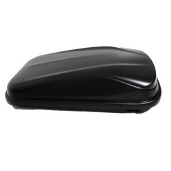 Автобокс Junior Easy 132x78x36cm с 85 mm крепежи, с ключ, 320 литра - черен