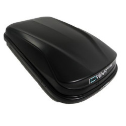 Автобокс Junior Easy 132x78x36cm с 85 mm крепежи, с ключ, 320 литра - черен