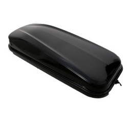 Автобокс Junior Easy 180x78x40cm с 85 mm крепежи, с ключ, 430 литра - черен