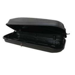 Автобокс Junior Easy 180x78x40cm с 85 mm крепежи, с ключ, 430 литра - черен
