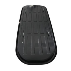 Автобокс Junior Altro 185x80x41cm с 70 mm крепежи, с двустранно отваряне с ключ, 460 литра - черен