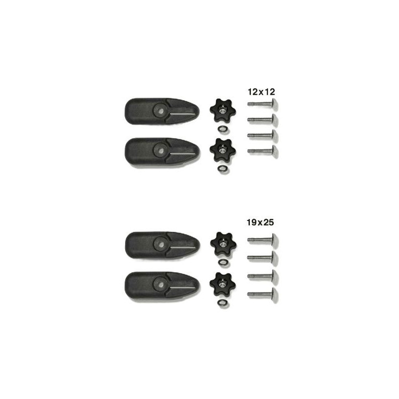 Части - Крепежи за автобокс Т-болтове к-т 12x12 + 19x25