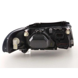 Кристални фарове ангелски очи за AUDI A4 (1999-2001) - черни