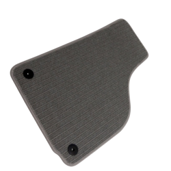 Мокетни стелки за Vw Golf 5 / Golf 6 / Jetta (2005-2011) сиви с кръгли щипки