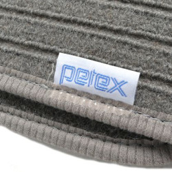 Мокетни стелки за Vw Golf 5 / Golf 6 / Jetta (2005-2011) сиви с кръгли щипки