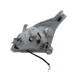 Кристални Фарове за Toyota Land Cruiser 120 (2003-2009) - черни