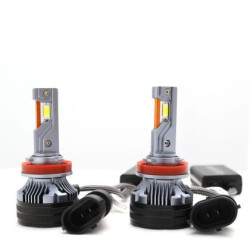 Лед крушки - Led система H11 / H8 / H9 Streetech модел STN1 за фарове - 170 000 Лукса, 65W - Canbus 6000K - 17