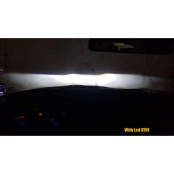 Лед крушки - Led система H11 / H8 / H9 Streetech модел STN1 за фарове - 170 000 Лукса, 65W - Canbus 6000K - 17