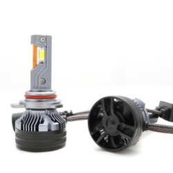 Лед крушки - Led система 9012 / HIR2 модел STN1 за фарове - 170 000 Лукса, 65W - Canbus 6000K - 1700% повече с