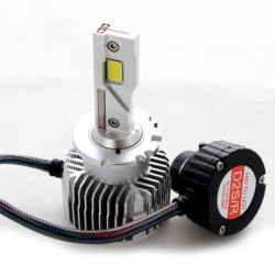 Лед крушки - Led система D2S D2R за подмяна на фабричен ксенон 50W - Canbus 6000K - 100% по силни от фабричен