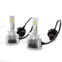 Лед крушки - Led система D2S D2R за подмяна на фабричен ксенон 50W - Canbus 6000K - 100% по силни от фабричен