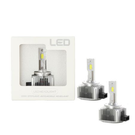 Лед крушки - Led система D1S за подмяна на фабричен ксенон 50W - Canbus 6000K - 100% по силни от фабричен ксенон