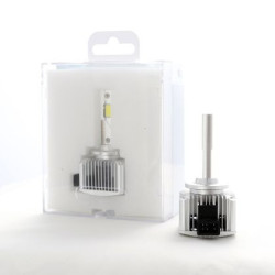 Лед крушки - Led система D1S за подмяна на фабричен ксенон 50W - Canbus 6000K - 100% по силни от фабричен ксен