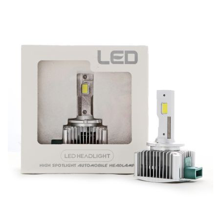 Лед крушки - Led система D3S за подмяна на фабричен ксенон 50W - Canbus 6000K - 100% по силни от фабричен ксенон