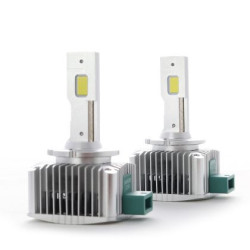 Лед крушки - Led система D3S за подмяна на фабричен ксенон 50W - Canbus 6000K - 100% по силни от фабричен ксен