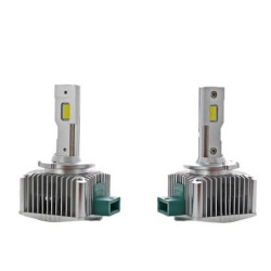 Лед крушки - Led система D3S за подмяна на фабричен ксенон 50W - Canbus 6000K - 100% по силни от фабричен ксен