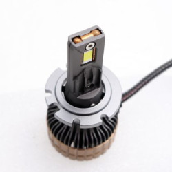 Лед крушки - Led система D1S / D2S / D2R / D3S / D4S модел STN1 за 12 Волта - 55W - Canbus 6000K - 1400% пове…