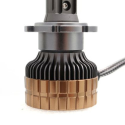 Лед крушки - Led система D1S / D2S / D2R / D3S / D4S модел STN1 за 12 Волта - 55W - Canbus 6000K - 1400% пове…