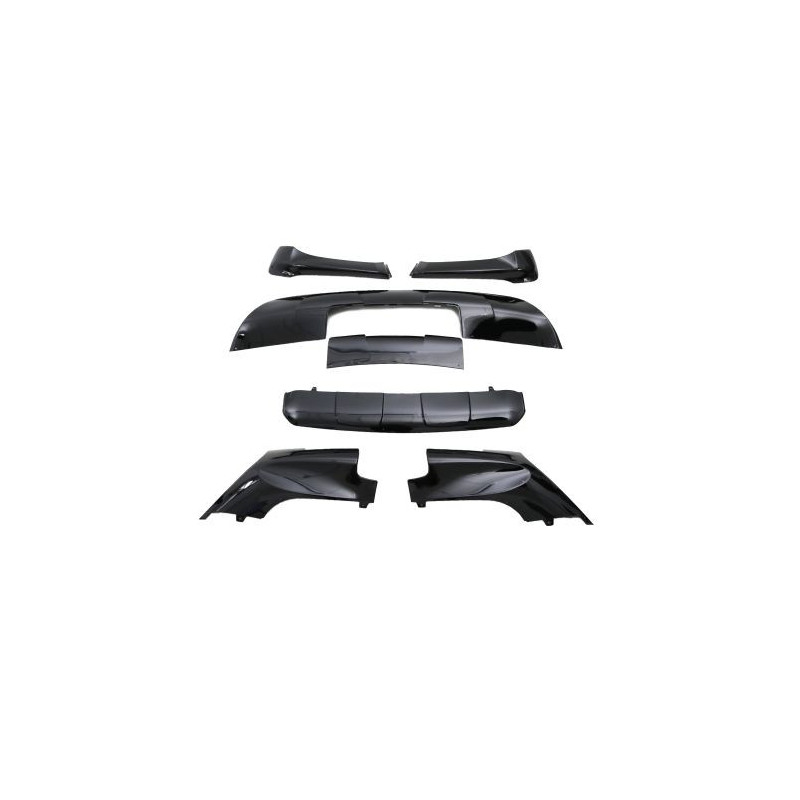 Аеродинамичен пакет за BMW X5 Е70 (2007-2010) - черен гланц