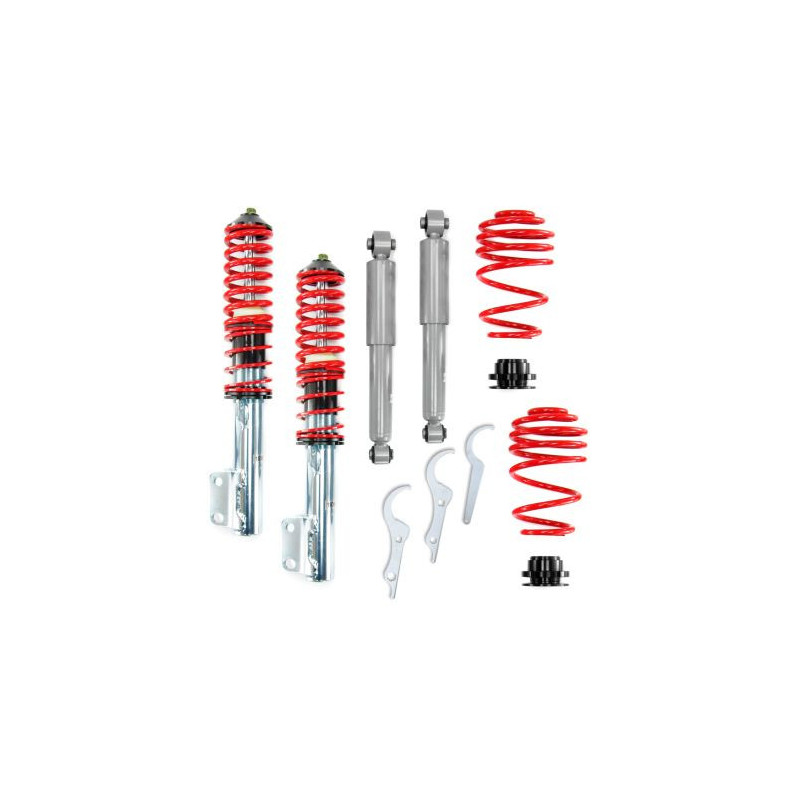 Регулируемо окачване за Opel Astra G (98-04) / Zafira А (99-05) / Astra J  GTC (13-15) - червено