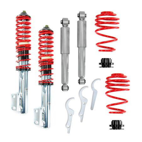 Регулируемо окачване за Opel Astra G (98-04) / Zafira А (99-05) / Astra J  GTC (13-15) - червено