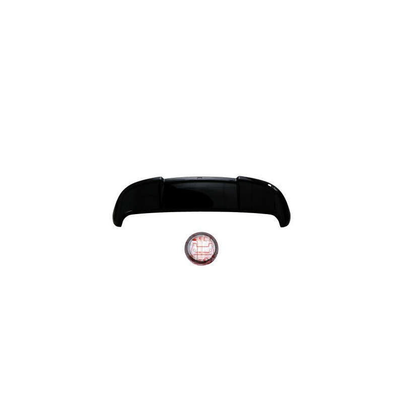 Спойлер антикрило за Audi A3 (2014-2020) hatchback - черен гланц