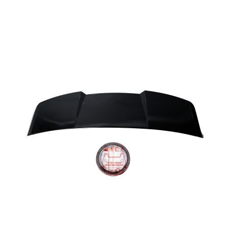 Спойлер антикрило за Audi A6 (2019+) Combi - черен гланц