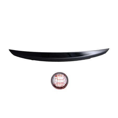 Спойлер антикрило за Mercedes W177 A-class (2019+) A35 AMG Style - черен гланц