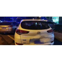 Спойлер антикрило за Hyundai Tuscon (2017+) - черен гланц